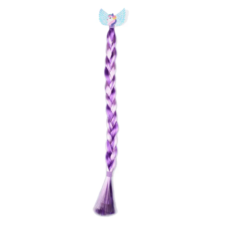 QHP Unicorn Hair Extension - Glossy Purple